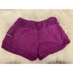 Athleta Fuschia Running Shorts